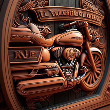 3D model Harley Davidson Road Glide Limited (STL)